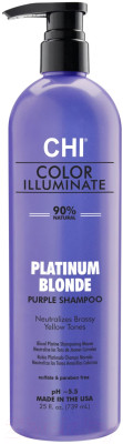 Оттеночный шампунь для волос CHI Ionic Color Illuminate Shampoo - фото 1 - id-p208882410