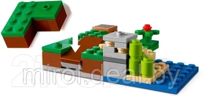 Конструктор Lego Minecraft Засада Крипера 21177 - фото 4 - id-p208886180