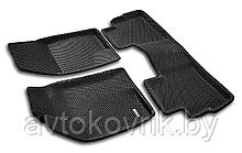 Автомобильные коврики для  DONGFENG Rich 6 Euromat 3D, Черный