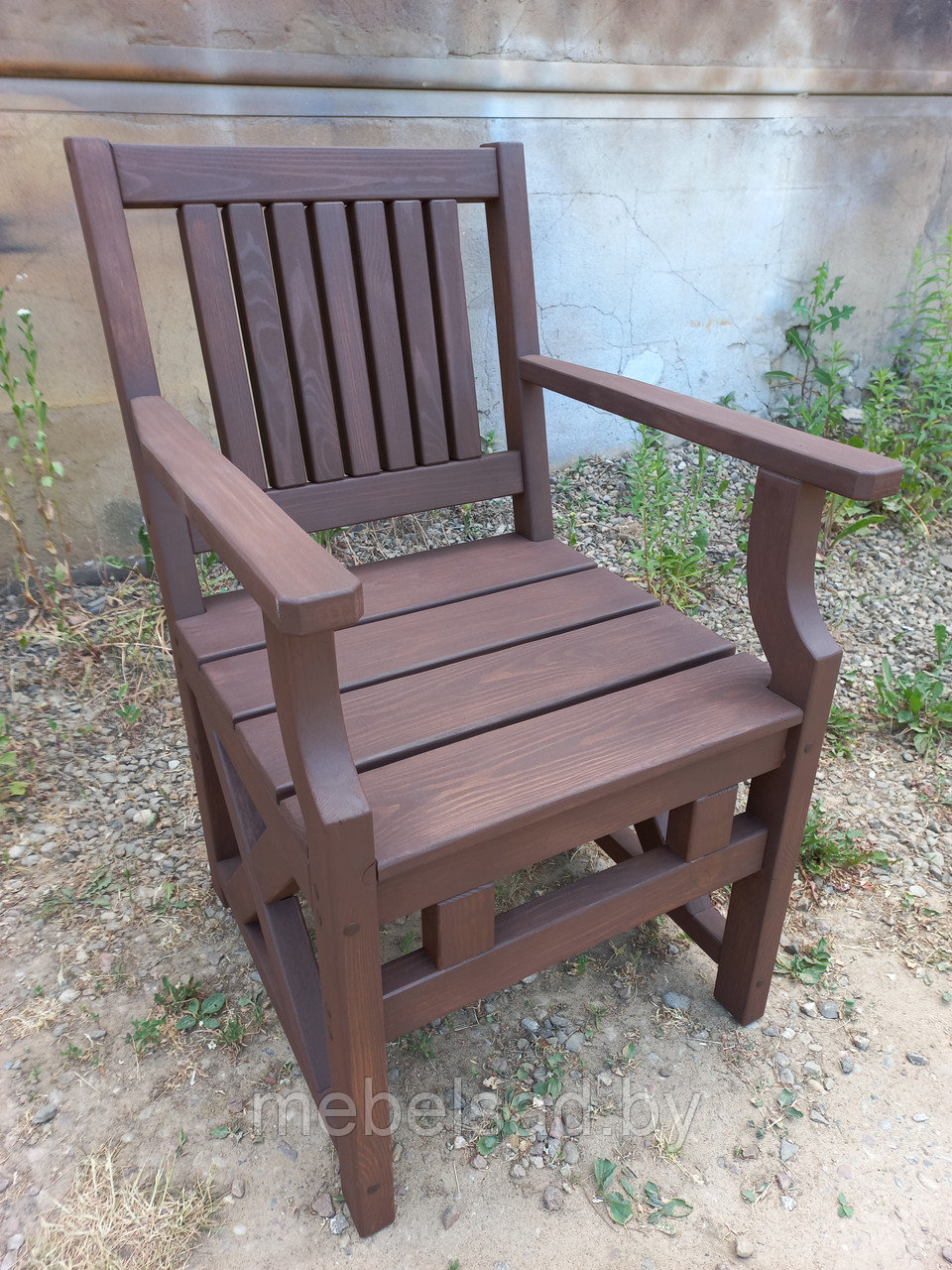 Кресло садовое из массива сосны "Прованс Премиум №2" - фото 5 - id-p208893573