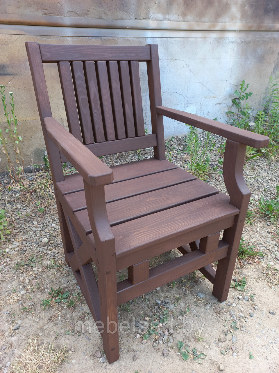 Кресло садовое из массива сосны "Прованс Премиум №2" - фото 6 - id-p208893573