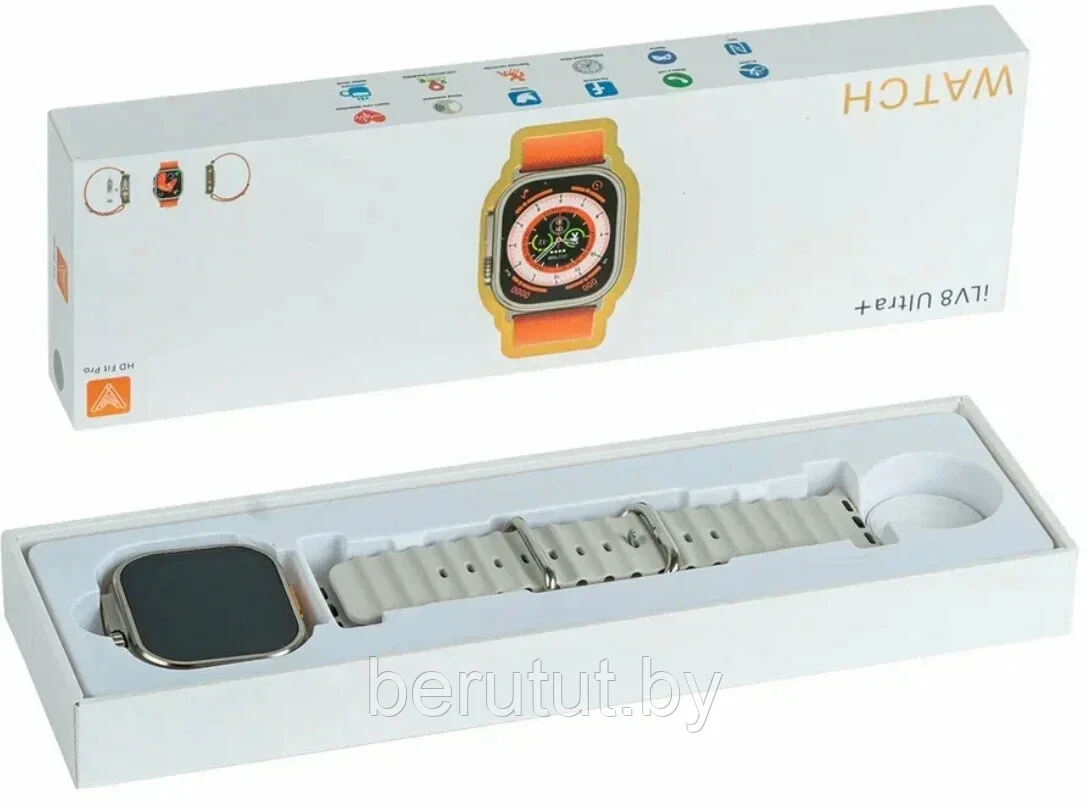 Смарт часы умные Smart Watch iLV8 ULTRA SPORT VERSION - фото 8 - id-p208893589