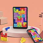 Игрушка - планшет тетрис Pop It 27 деталей Building Block / Конструктор - антистресс головоломка, фото 7