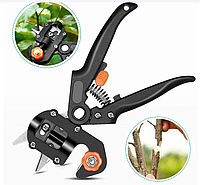 Прививочный секатор Professional grafting tool (прививочная лента + 3 насадки в комплекте)