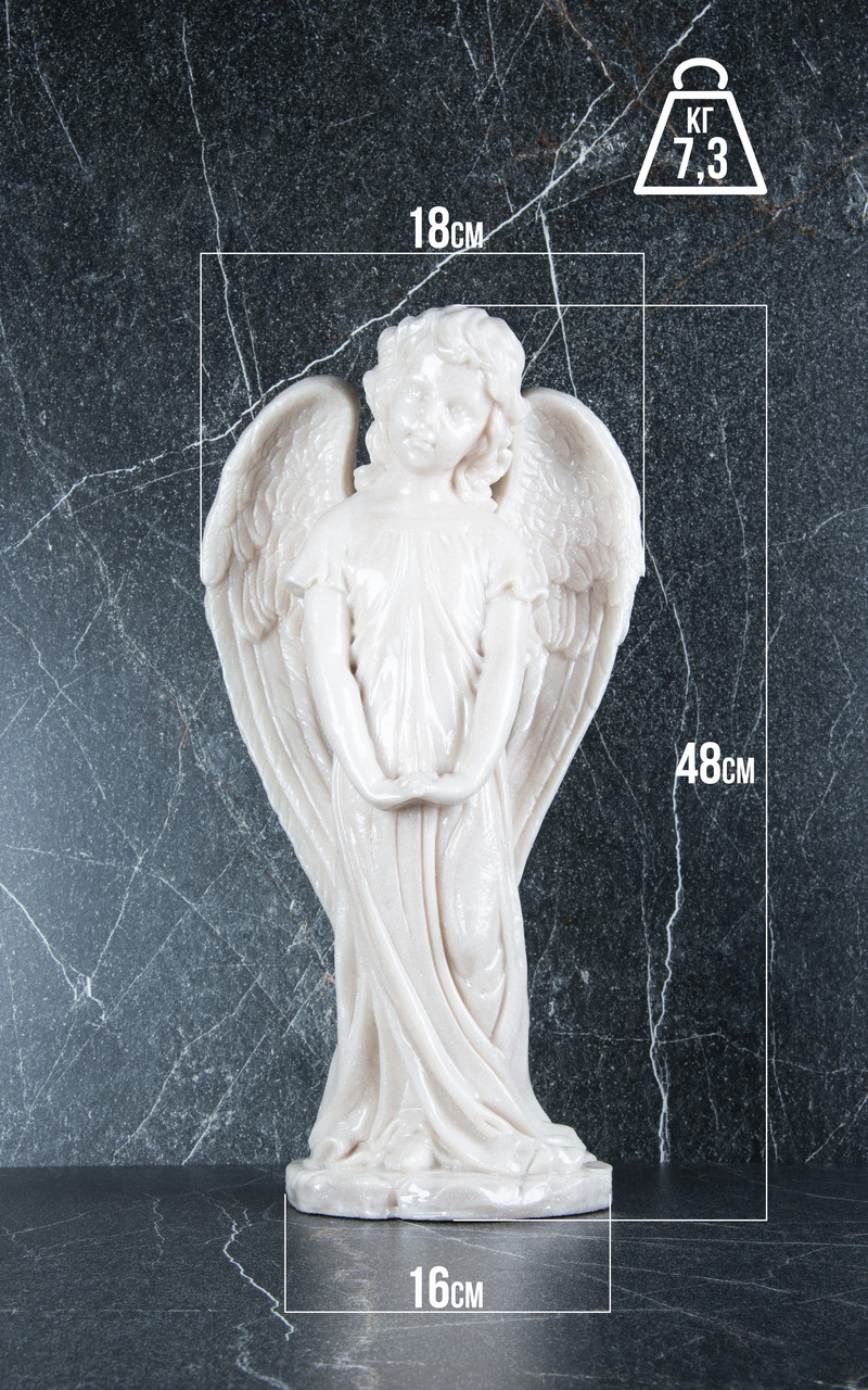 Скульптура ангел ритуальная на памятник - фото 2 - id-p208893591