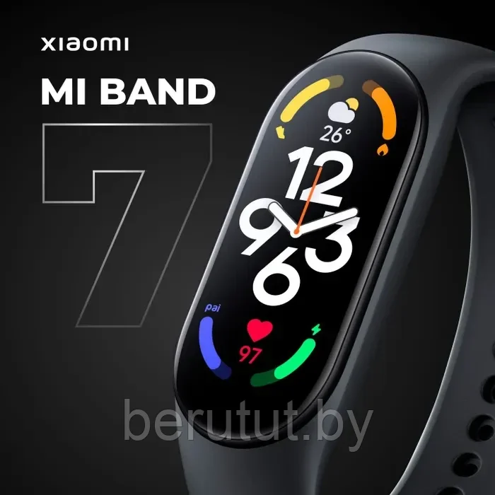 Фитнес-браслет Xiaomi Smart Band 7 (китайская версия) - фото 1 - id-p208893629