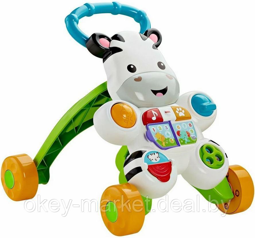 Ходунки-каталка Fisher Price Зебра DPL53 - фото 1 - id-p60655746