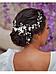 Диадема для невесты свадебная женская на голову веточка корона тиара украшение для волос, фото 3