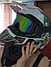 Шлем кроссовый с очками мотошлем для мотоцикла мотокросса питбайка мужской мотоциклетный спортивный, фото 6