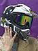 Шлем кроссовый с очками мотошлем для мотоцикла мотокросса питбайка мужской мотоциклетный спортивный, фото 7
