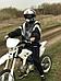 Шлем кроссовый с очками мотошлем для мотоцикла мотокросса питбайка мужской мотоциклетный спортивный, фото 9