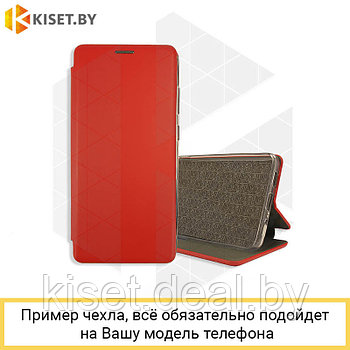 Чехол-книжка KST Book Case 3D с визитницей для Xiaomi Redmi Note 9 / Redmi 10X 4G красный