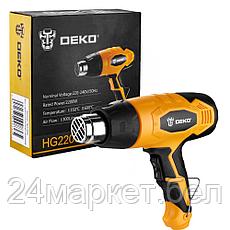 DEKO Фен строительный (термовоздуходувка) DEKO HG2200W, фото 3