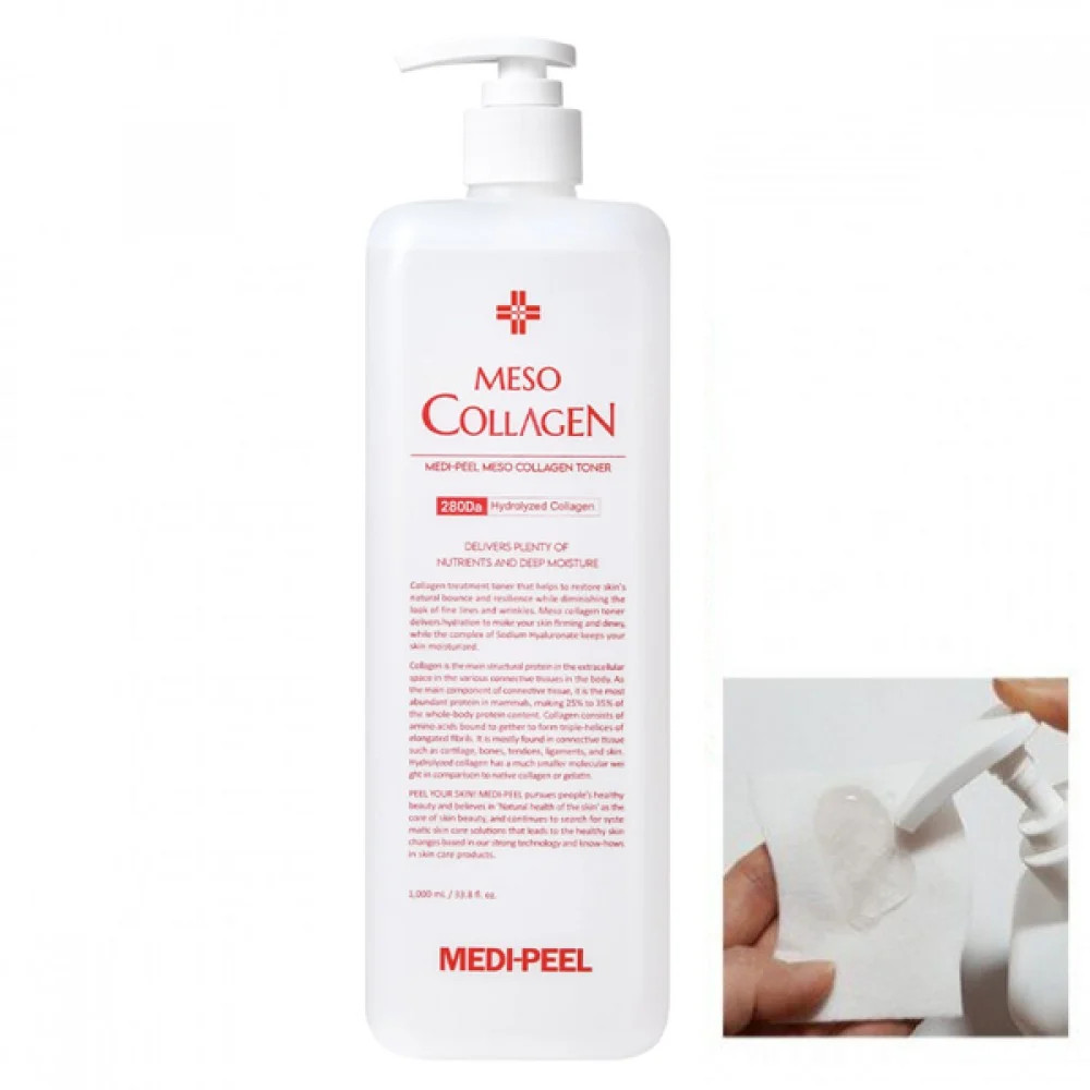 Medi-Peel Red Lacto Collagen Toner Восстанавливающий тонер с пробиотиками 1000 МЛ