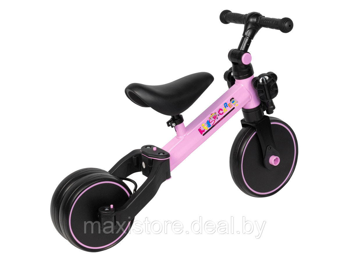 Детский велосипед-беговел Kid's Care 003 розовый - фото 7 - id-p208382174