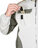 Костюм СИРИУС-КАСПИЙ куртка, брюки, молочный с оливой, песочным и СОП, фото 5