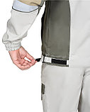 Костюм СИРИУС-КАСПИЙ куртка, брюки, молочный с оливой, песочным и СОП, фото 8