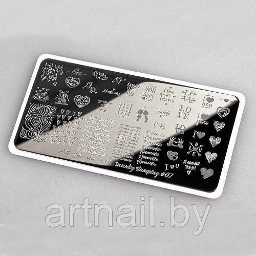 Swanky Stamping, Пластина Arti for you Swanky Stamping №07