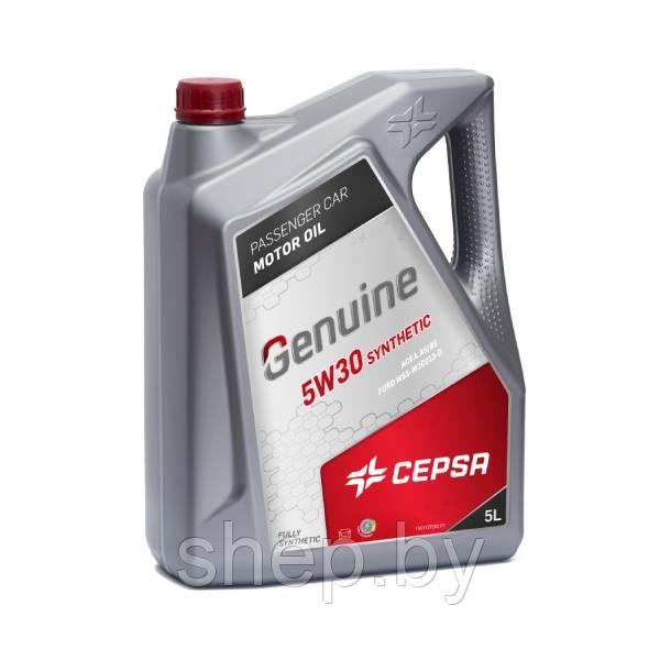 Моторное масло CEPSA GENUINE 5W30 SYNTHETIC 5L - фото 1 - id-p208906395