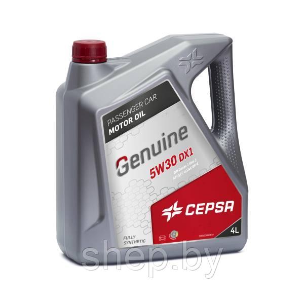 Моторное масло CEPSA GENUINE 5W30 DX1 4L - фото 1 - id-p208906813