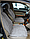 Меховая накидка из овечьей шерсти на сидения автомобиля из австралийского мериноса. Цвет Серый, фото 2