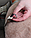 Меховая накидка из овечьей шерсти на сидения автомобиля из австралийского мериноса. Цвет Серый, фото 9