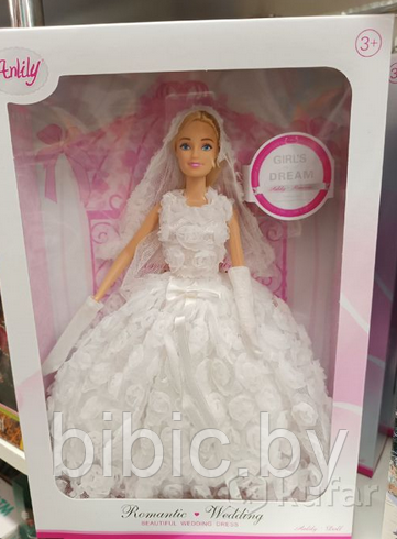 Детская кукла Anlily Невеста Прекрасная принцесса Барби, Barbie детские куколки невесты для девочек - фото 6 - id-p208910143