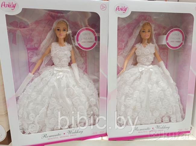Детская кукла Anlily Невеста Прекрасная принцесса Барби, Barbie детские куколки невесты для девочек - фото 7 - id-p208910143