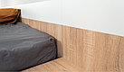 Кровать Алёна 160 с основанием Дуб Сонома/Белый, фото 6