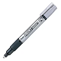 Маркер перманентый Pentel MMP 5, 2.5мм, серебро