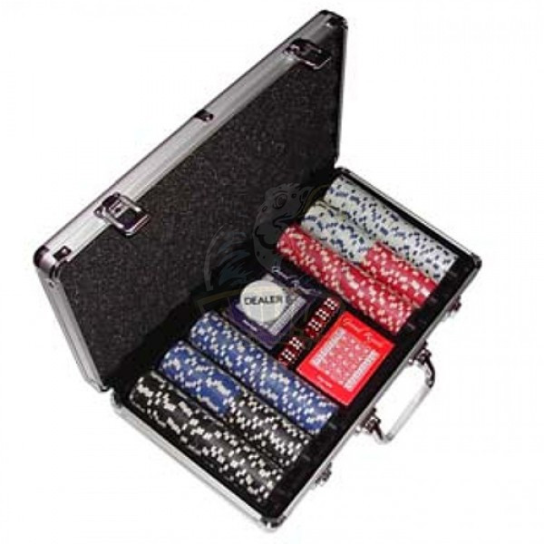 Набор для покера в чемодане на 300 фишек (арт. B-1)