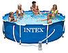 Каркасный бассейн Intex 305х76см с Фильтр-насосом Metal Frame 28202, фото 6