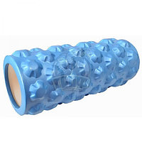 Ролик для йоги массажный Artbell 33х14 см (синий) (арт. YL-MR-104)
