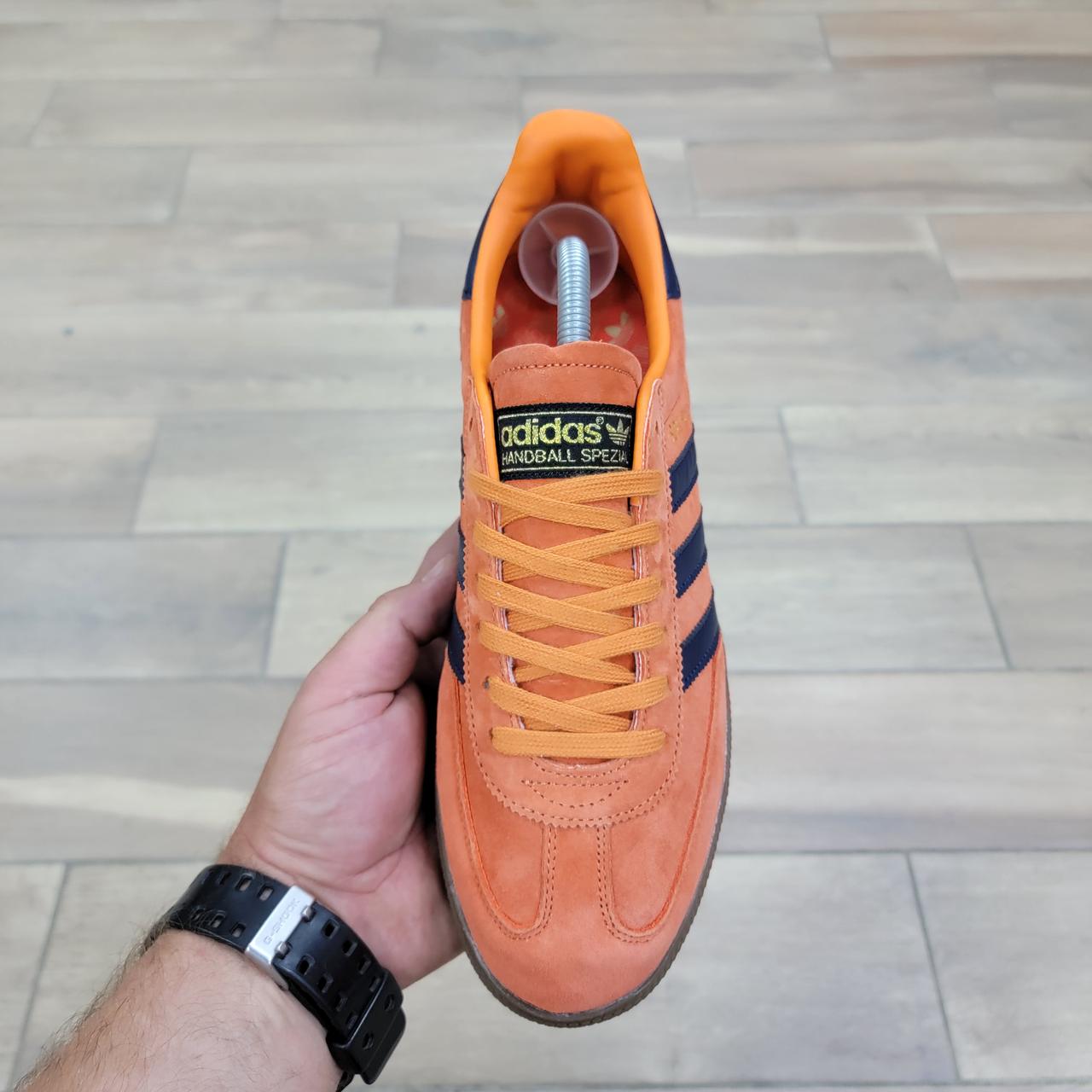 Кроссовки Adidas Spezial Orange Blue - фото 3 - id-p208914601