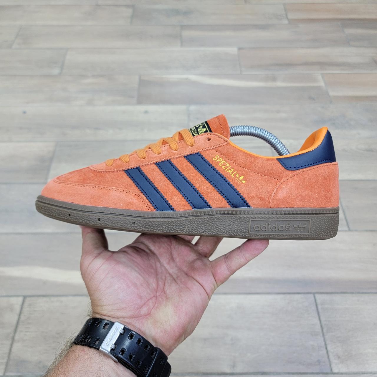 Кроссовки Adidas Spezial Orange Blue - фото 1 - id-p208914601