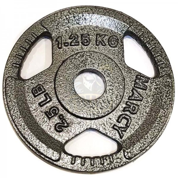 Диск 1.25 кг железный Ø26 мм (арт. K3-1,25kg) - фото 1 - id-p123941538