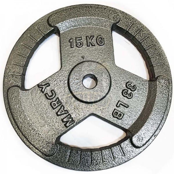 Диск 15 кг железный Ø26 мм (арт. K3-15kg)