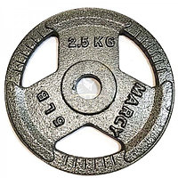 Диск 2.5 кг железный Ø26 мм (арт. K3-2,5kg)