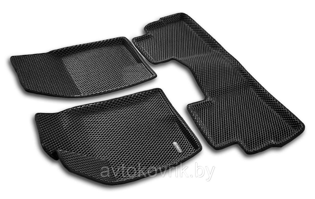 Автомобильные коврики для  CHANGAN CS35Plus Euromat 3D, Черный