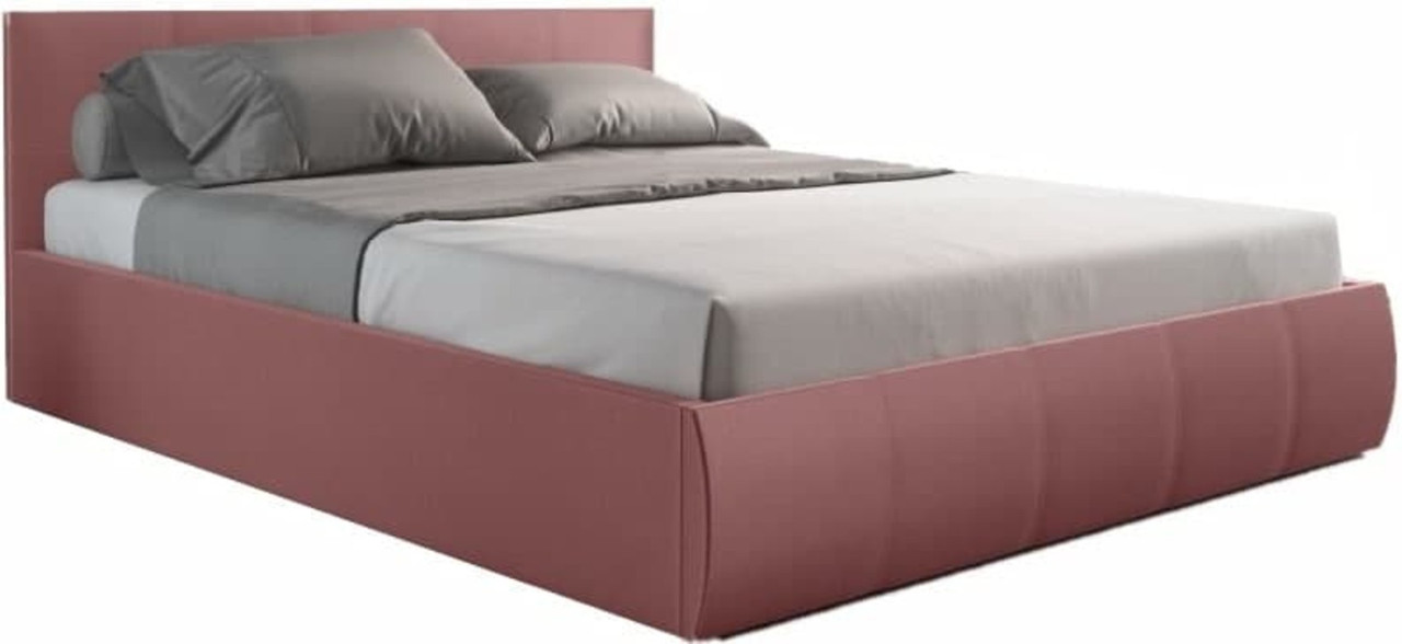 Мягкая кровать Верона 160 Bingo mauve (подъемник)