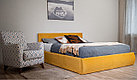 Мягкая кровать Верона 180*200 (подъемник) Bingo mustard, фото 6