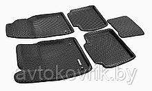 Автомобильные коврики Geely Tugella 1 (2020-2023) EVA Euromat 3D, Черный