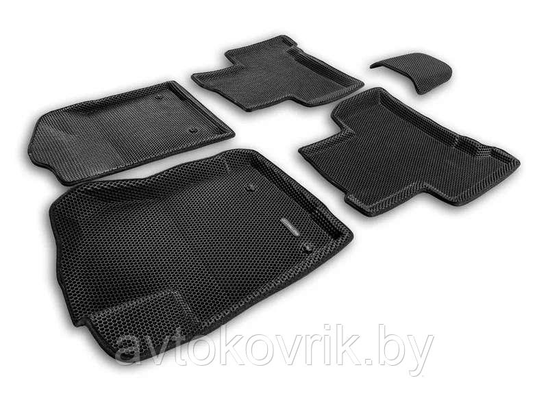 Автомобильные коврики для  HAVAL H9 EVA Euromat 3D, Черный