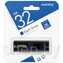 USB флэш-диск SmartBuy Fashion Black 32Gb UFD 3.0/3.1  SB032GB3FSK  цвет: черный