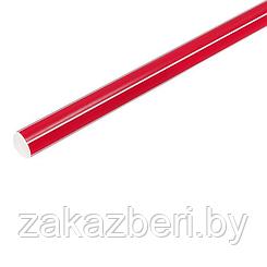 Палка гимнастическая 100 см, цвет красный