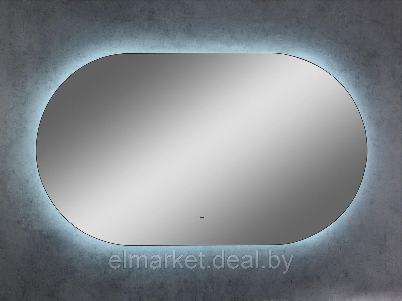 Зеркало Континент Fleur LED 1000х600 ореольная теплая подсветка и Б/К сенсор - фото 1 - id-p208928914
