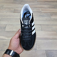 Кроссовки Wmns Adidas Gazelle Indoor Black White Gum, фото 4