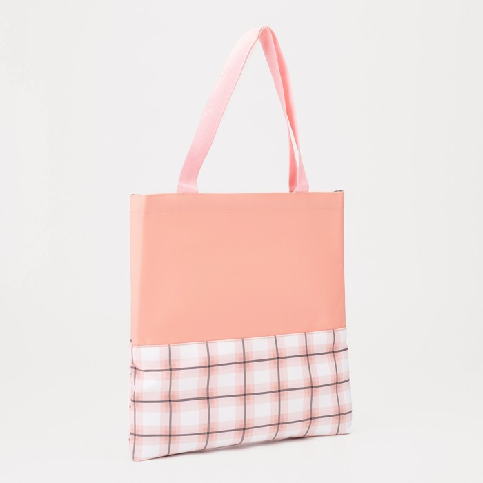 Рюкзак на молнии, шопер, сумка, косметичка, цвет персиковый - фото 6 - id-p208930189