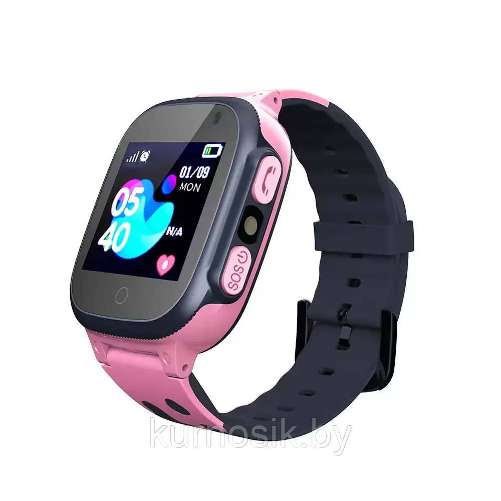 Детские умные часы Smart Baby Watch Y92 с GPS, камера, фонарик розовые - фото 4 - id-p208932010