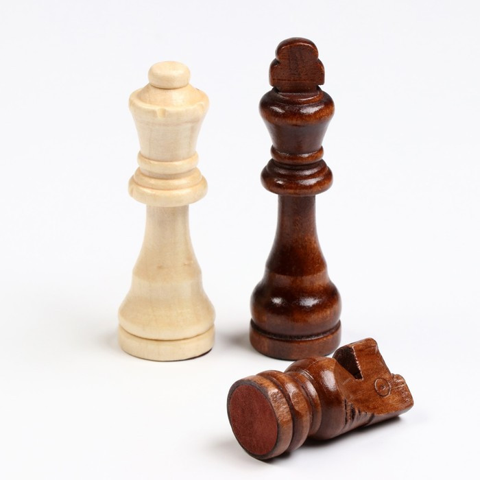 Шахматные фигуры, король h-9 см, пешка h-4 см - фото 3 - id-p208933032